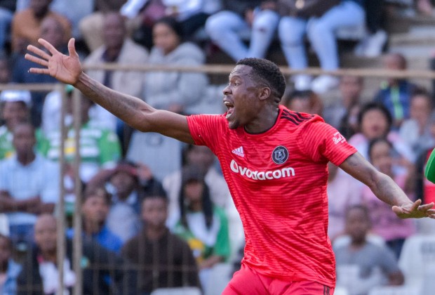 Orlando Pirates striker Thamsanqa Gabuza