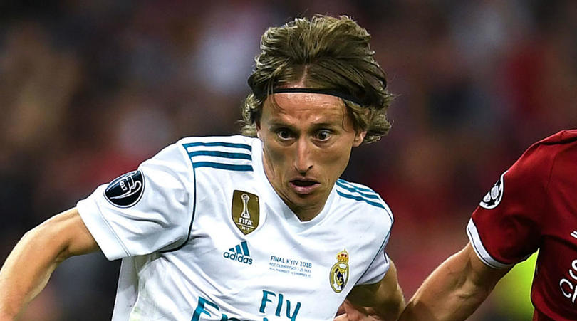 Luka Modric of Real Madrid.