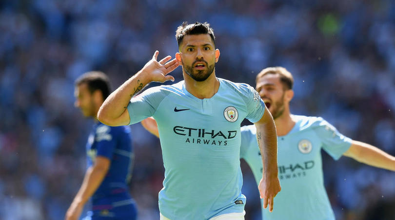 Sergio Aguero of Manchester City.