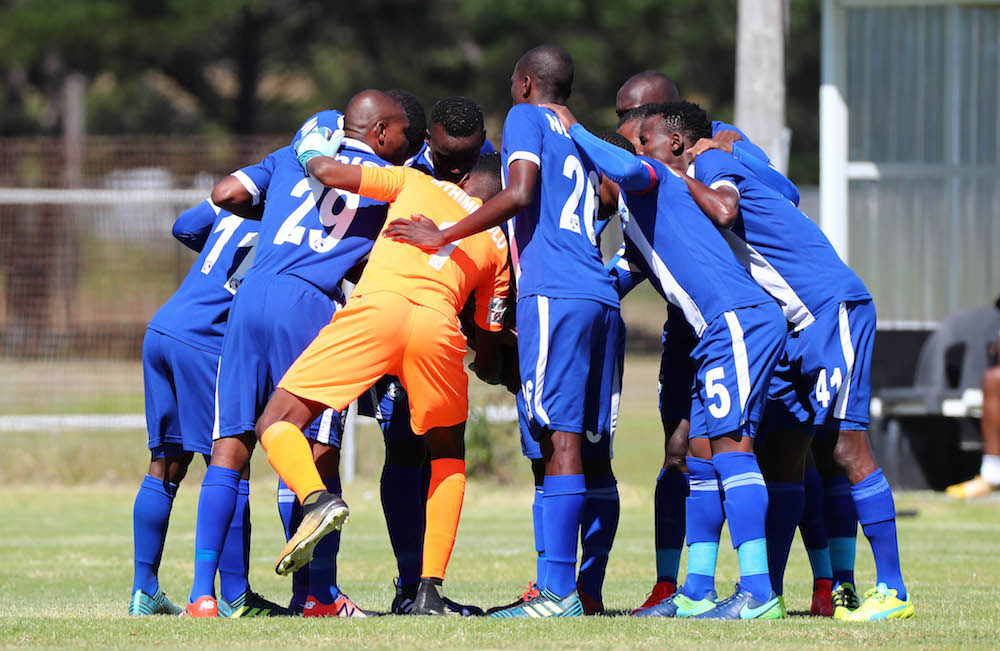 Players of Uthongathi during their clash against Cape Town All Stars