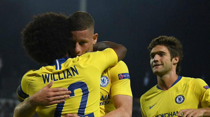 Chelsea secure victory in Europa League