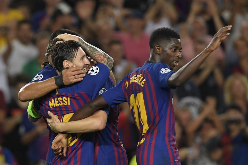 Hat-trick hero Messi fires Barca past PSV