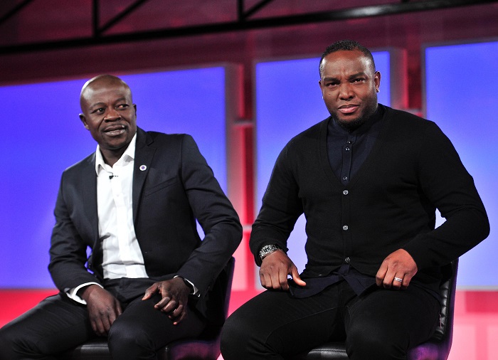 Kaitano Tembo and Benni McCarthy