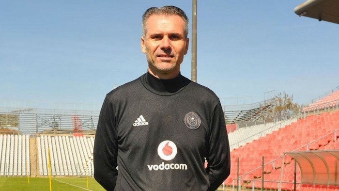 Orlando Pirates striker coach Stephane Adam