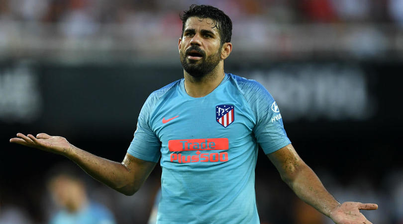 Diego Costa of Atletico Madrid.