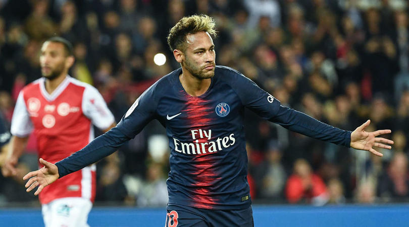 Neymar of Paris Saint-Germain.