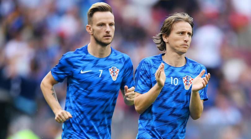 Luka Modric and Ivan Rakitic.