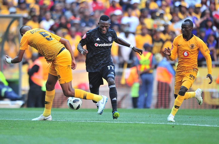 Orlando Pirates forward Augustine Mulenga