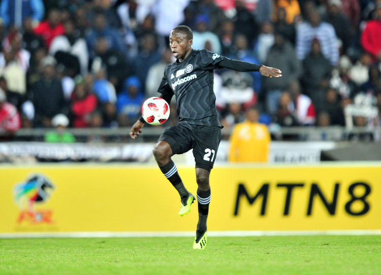 Orlando Pirates midfielder Ben Motshwari