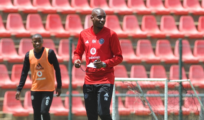 Rhulani Mokwena assistant coach of Orlando Pirates