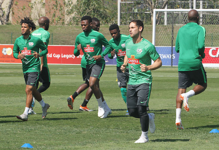 Bafana Bafana injured duo Dean Furman and Kamehelo Mokotjo