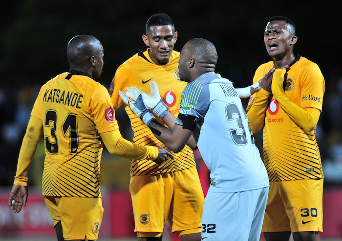 Willard Katsande, Mario Booysen, Itu Khune and Siyabonga Ngezana