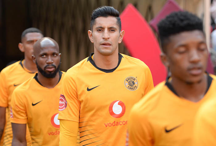 Kaizer Chiefs striker Leo Castro