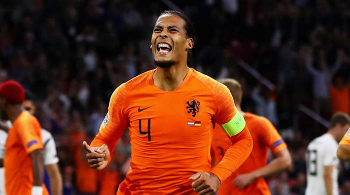 Liverpool star Virgil Van Dijk