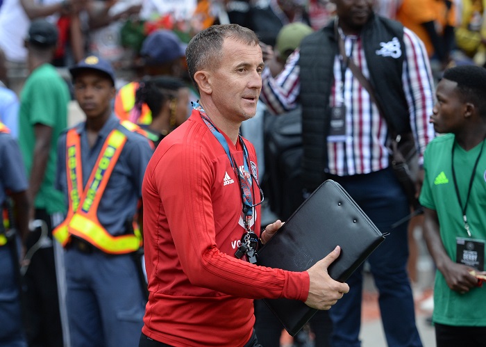 Orlando Pirates coach Milutin Sredojevic