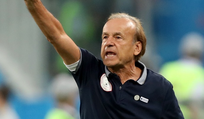 Nigeria coach Gernot Rohr