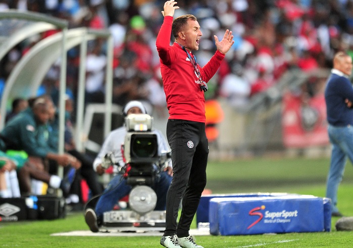 Milutin Sredojevic, coach of Orlando Pirates