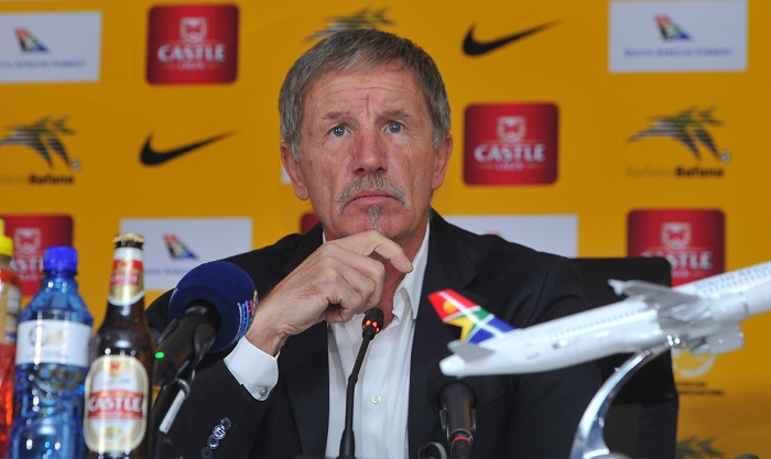 Stuart Baxter head coach of Bafana Bafana