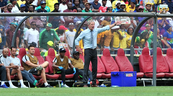 Stuart Baxter, coach of Bafana Bafana