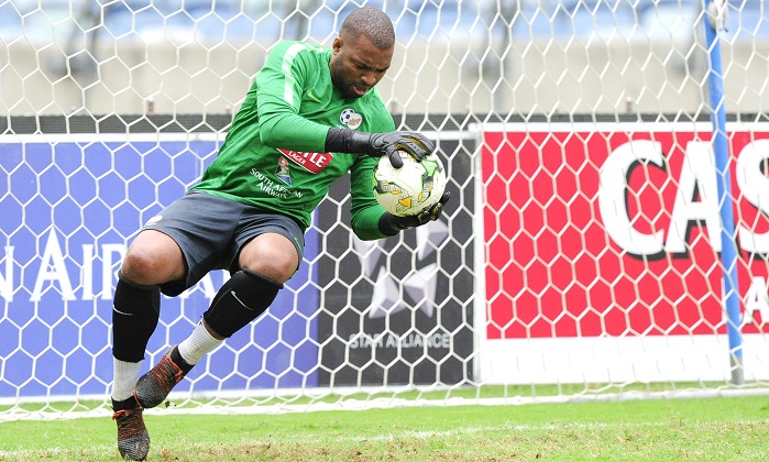 Itumeleng Khune of Bafana Bafana