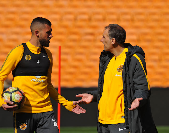 Kaizer Chiefs duo Daniel Cardoso and Giovanni Solinas