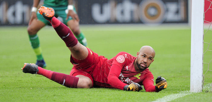 Sundowns goalkeeper Reyaad Pieterse