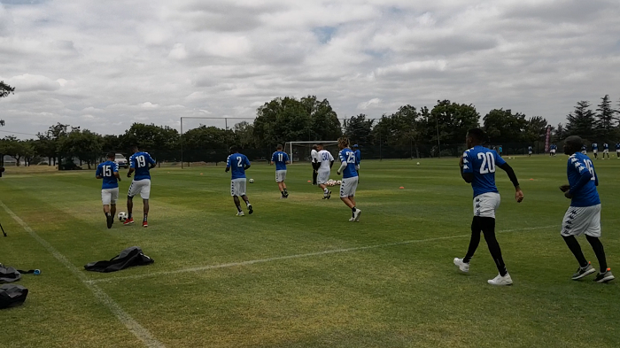 SuperSport United prepare to face CT City in the Nedbank Cup