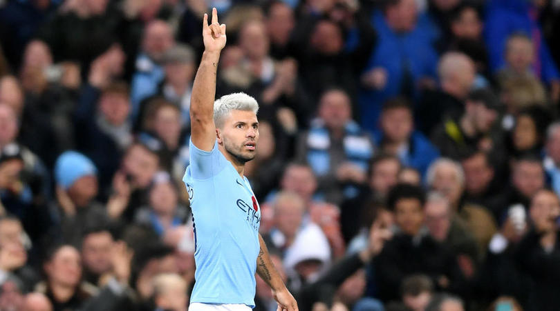 Sergio Aguero of Manchester City