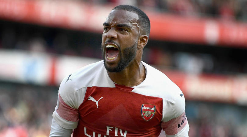 Alexandre Lacazette of Arsenal