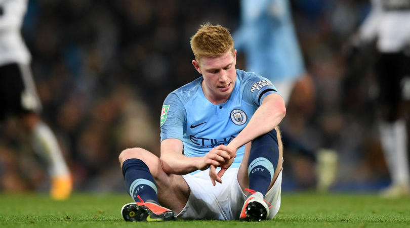 Guardiola hopeful De Bruyne injury 'not serious'