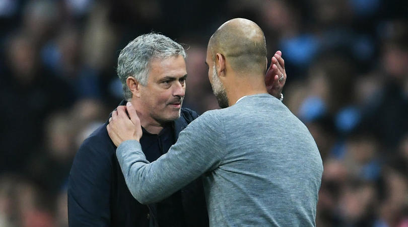 Jose Mourinho and Pep Guardiola