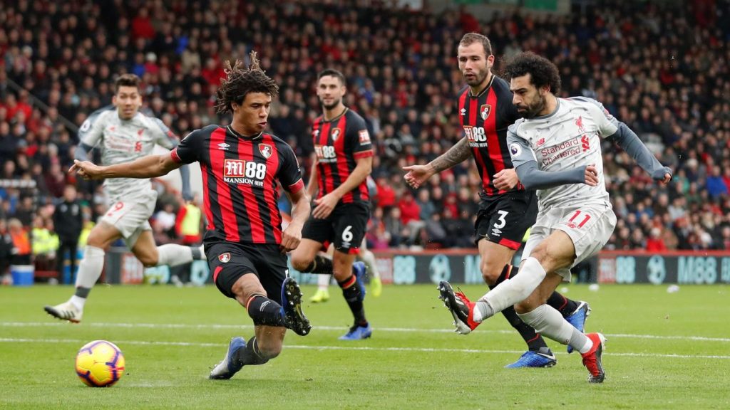 Salah bags hat-trick in Liverpool rout