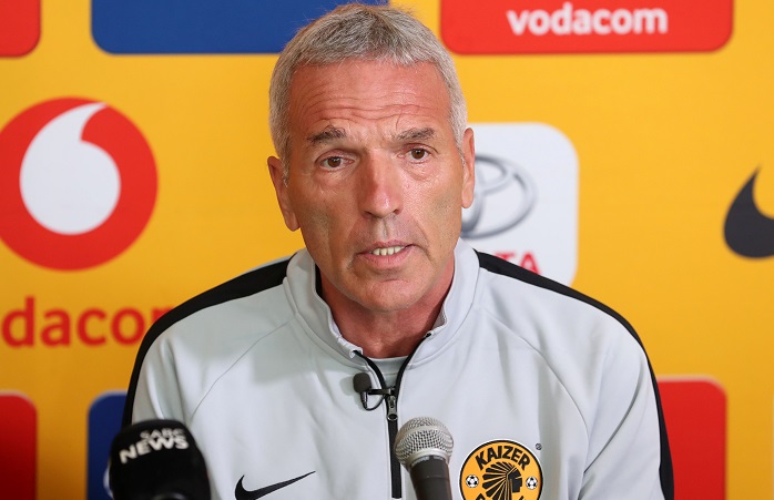 Ernst Middendorp, coach of Kaizer Chiefs