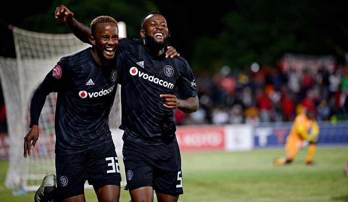 Mpho Makola and Linda Mntambo from Orlando Pirates