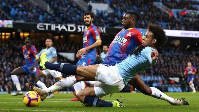 Crystal Palace down Man City