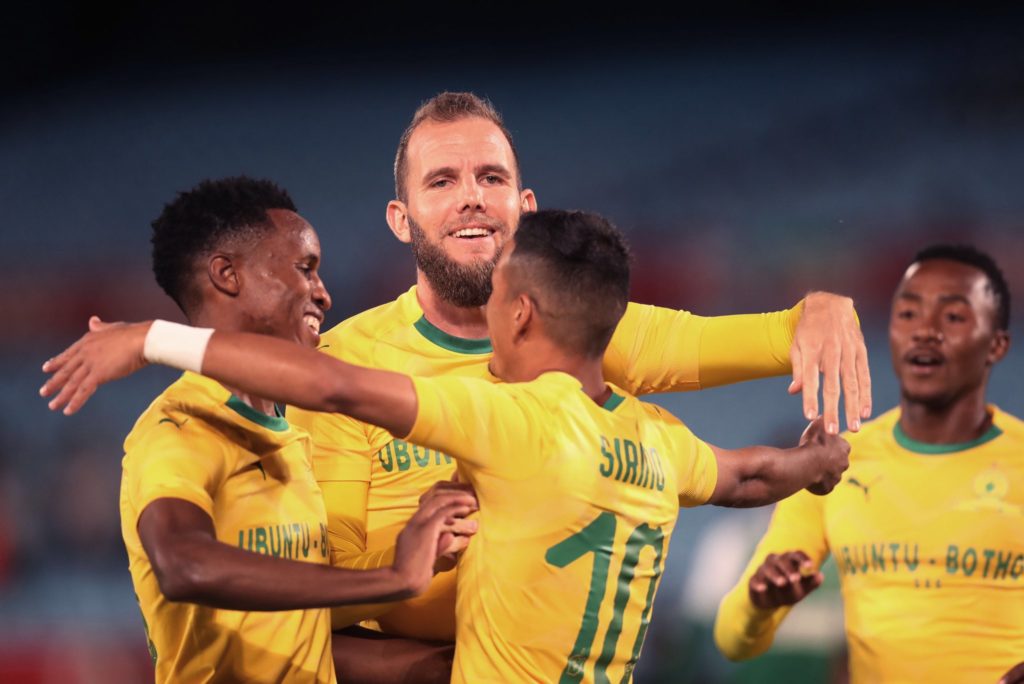 Sundowns thrash Leones to reach Caf CL first round