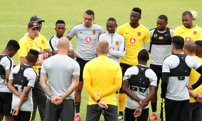 Giovanni Solinas instructs Kaizer Chiefs