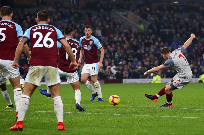 Liverpool defeat Burnley