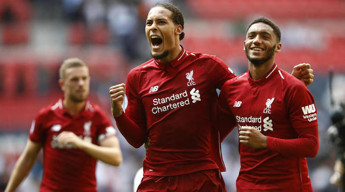 Liverpool star Virgil Van Dijk