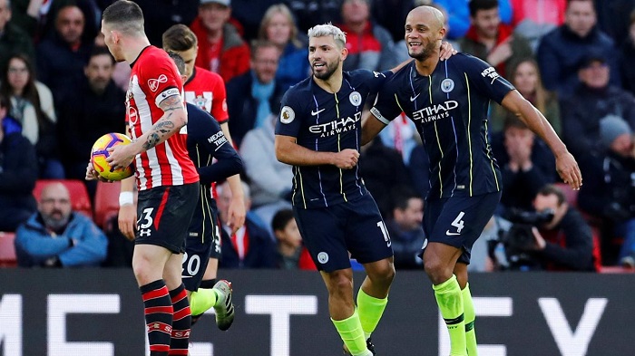 Man City defeat Southampton