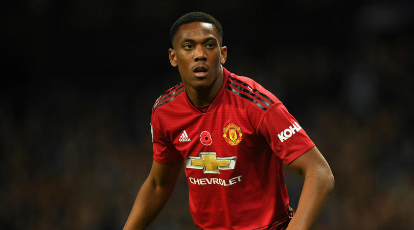 Anthony Martial of Manchester United