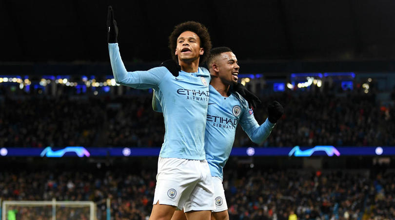 Leroy Sane and Gabriel Jesus