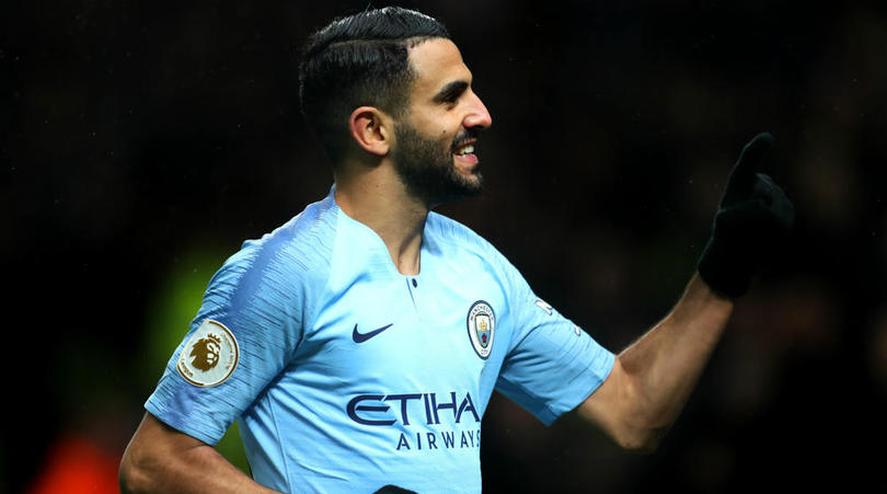 Riyad Mahrez of Manchester City