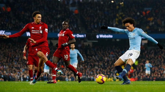 Leroy Sane of Manchester City