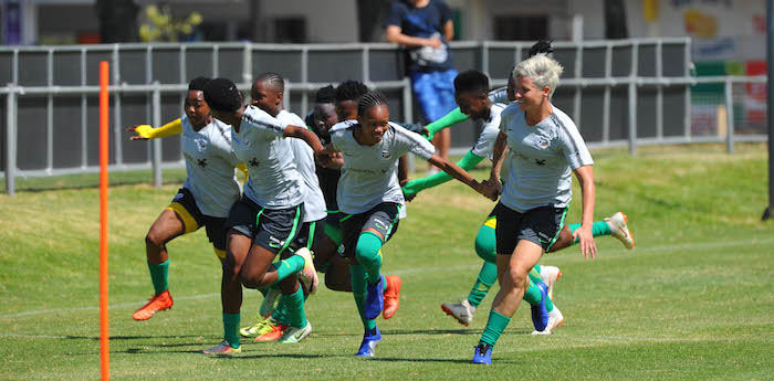 Gv of South Africa players during the South Africa afternoon Training on the 14 January 2019 at Ikamva / Pic Sydney Mahlangu/BackpagePix