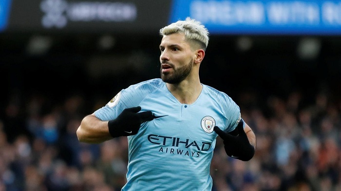 Sergio Aguero of Manchester City