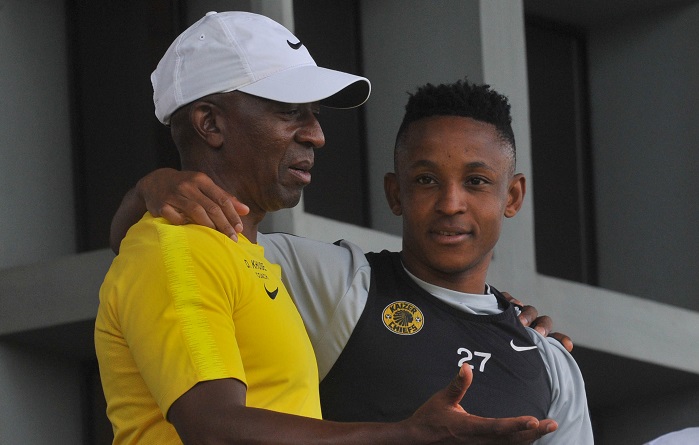 Kaizer Chiefs legend Donald 'Ace' Khuse and midfielder Hendrick Ekstein