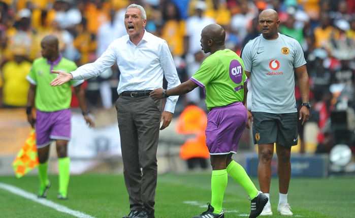 Ernst Middendorp coach of Kaizer Chiefs