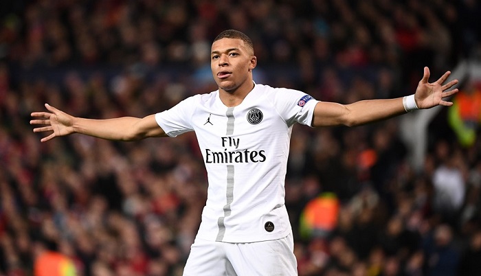 Kylian Mbappe of PSG