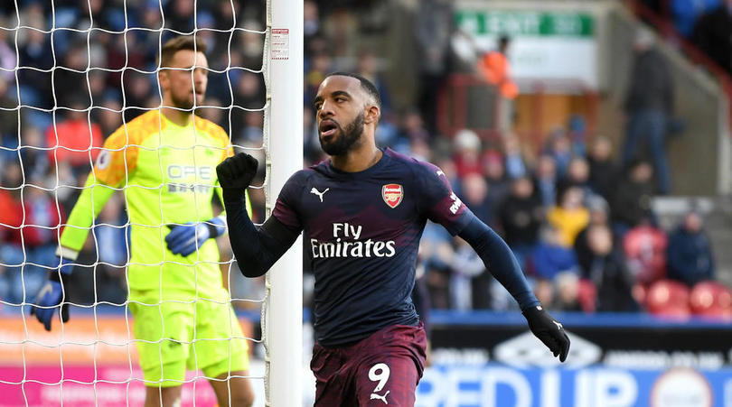 Alexandre Lacazette of Arsenal